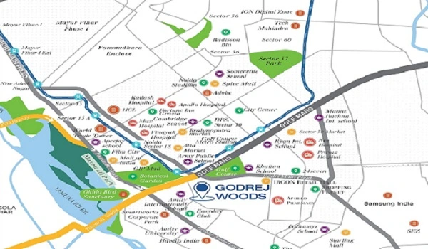 Godrej Evergreen Square Location