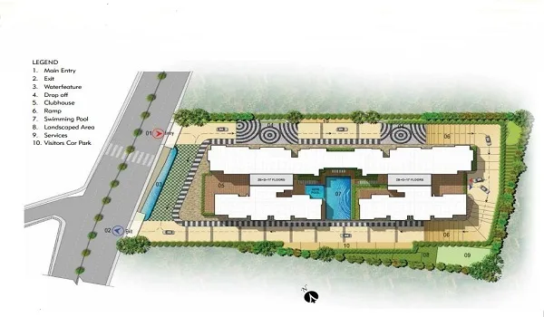 Godrej Vihaa Master Plan