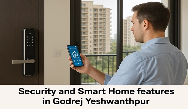 Security and Smart Home features in Godrej Yeshwanthpur